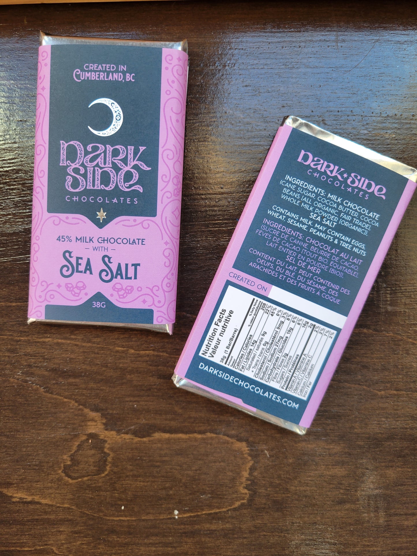 45% Milk with Sea Salt Chocolate Bar