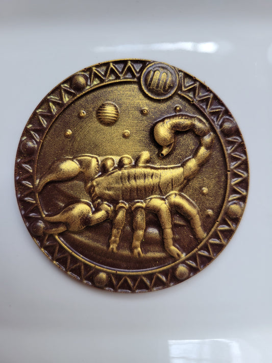 Scorpio Medallion